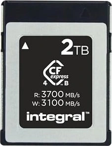 Integral Studio Grade R3700/W3100 CFexpress 4.0 Type B 2TB