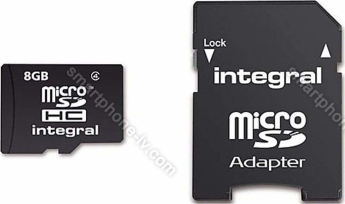 Integral ultima PRO R90 microSDHC 8GB Kit, UHS-I U1, Class 10
