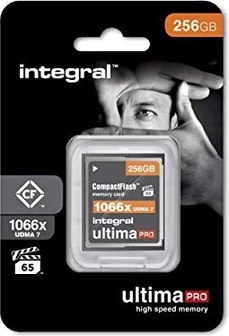 Integral ultima PRO UDMA7 1066x R160/W135 CompactFlash Card 256GB