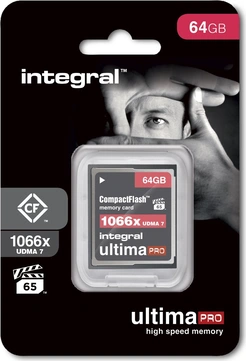 Integral ultima PRO UDMA7 1066x R160/W135 CompactFlash Card 64GB