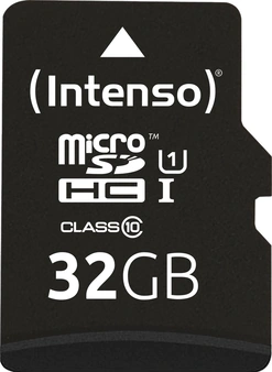 Intenso Premium R45 microSDHC 32GB Kit, UHS-I U1, Class 10