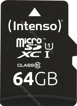 Intenso Premium R45 microSDXC 64GB Kit, UHS-I U1, Class 10