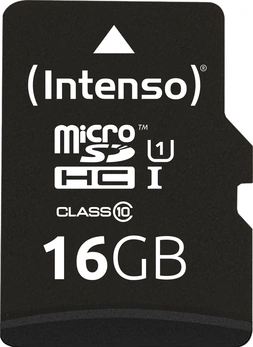 Intenso Premium R45 microSDHC 16GB Kit, UHS-I U1, Class 10