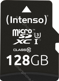 Intenso Professional R90 microSDXC 128GB Kit, UHS-I U1, Class 10