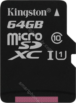 Kingston Canvas Select R80 microSDXC 64GB, UHS-I U1, Class 10