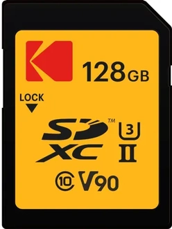 Kodak SD Ultra Pro Performance R300/W270 SDXC 128GB, UHS-II U3, Class 10