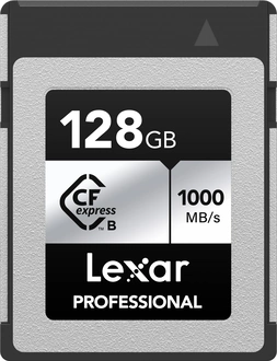 Lexar Professional SILVER R1000/W600 CFexpress 2.0 Type B 128GB