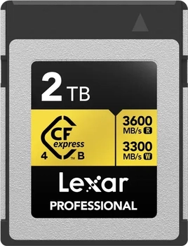Lexar Professional GOLD R3600/W3300 CFexpress 4.0 Type B 2TB