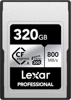 Lexar Professional SILVER R800/W700 CFexpress 2.0 Type A 320GB