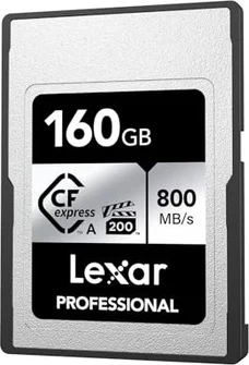 Lexar Professional SILVER R800/W700 CFexpress 2.0 Type A 160GB