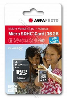 Lupus Imaging AgfaPhoto High Speed R45/W15 microSDHC 16GB Kit, UHS-I U1, Class 10