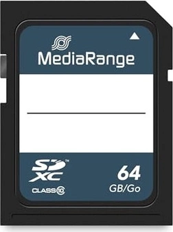 MediaRange R60/W15 SDXC 64GB, Class 10