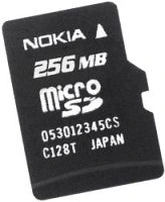 Nokia MU-27 microSD 256MB