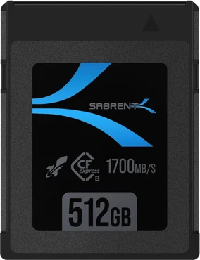 Sabrent Rocket CFX R1700/W1500 CFexpress 2.0 Type B 512GB