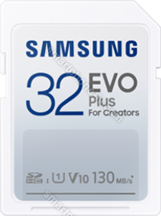 Samsung EVO Plus for Creators R130 SDHC 32GB, UHS-I U1, Class 10