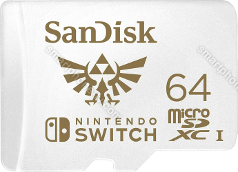 SanDisk Nintendo Switch R100/W60 microSDXC 64GB, UHS-I U3, Class 10