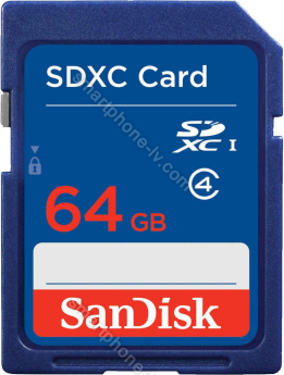 SanDisk SDXC 64GB, Class 4