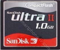 SanDisk Ultra II CompactFlash Card 1GB