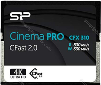 Silicon Power CinemaPRO CFX310 R530/W330 CFast 2.0 CompactFlash Card 512GB