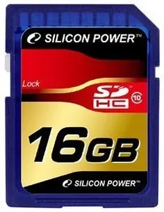 Silicon Power SDHC 16GB, Class 10