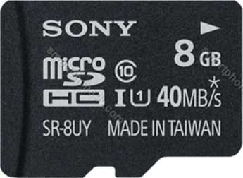 Sony R40 microSDHC 8GB Kit, UHS-I, Class 10