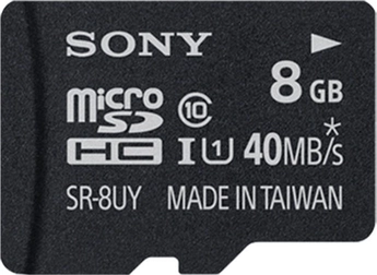 Sony R40 microSDHC 8GB Kit, UHS-I, Class 10