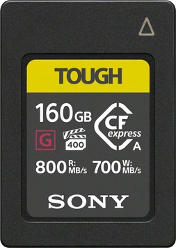 Sony TOUGH CEA-G Series R800/W700 CFexpress 2.0 Type A 160GB