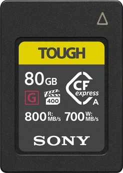 Sony TOUGH CEA-G Series R800/W700 CFexpress 2.0 Type A 80GB