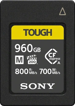 Sony TOUGH CEA-M Series R800/W700 CFexpress 2.0 Type A 960GB
