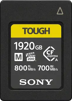 Sony TOUGH CEA-M Series R800/W700 CFexpress Type A 1.92TB