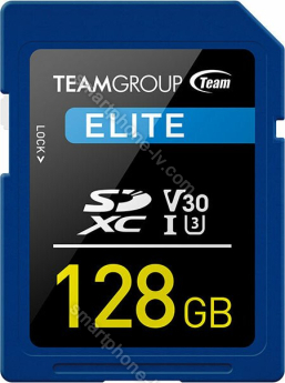TeamGroup ELITE R90/W45 SDXC 128GB, UHS-I U3, Class 10