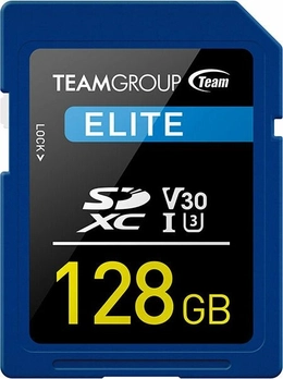 TeamGroup ELITE R90/W45 SDXC 128GB, UHS-I U3, Class 10