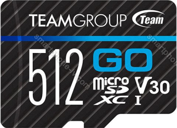 TeamGroup GO R100/W50 microSDXC 512GB Kit, UHS-I U3, Class 10