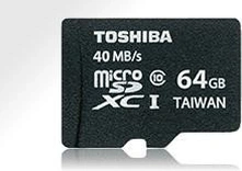 Toshiba HS Professional R40 microSDXC 64GB, UHS-I, Class 10