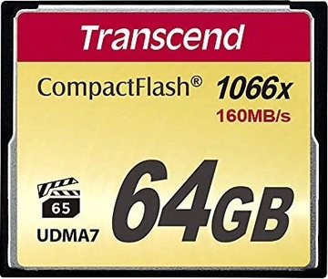 Transcend 1066x R160/W120 CompactFlash Card 64GB