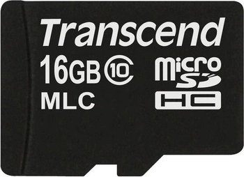 Transcend 10M R24/W22 microSDHC 16GB, Class 10