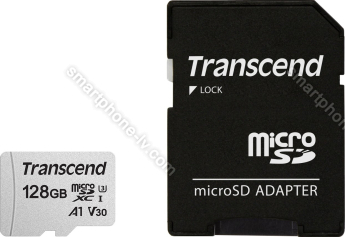 Transcend 300S R95/W45 microSDXC 128GB Kit, UHS-I U3, A1, Class 10