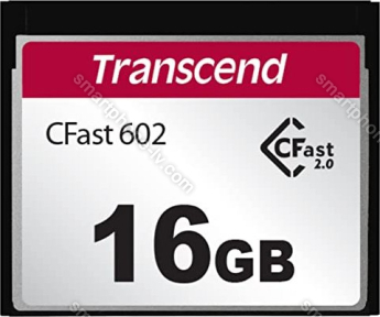 Transcend CFX602 R500/W350 CFast 2.0 CompactFlash Card 16GB