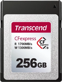 Transcend CFexpress 820 R1700/W1300 CFexpress 2.0 Type B 256GB
