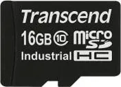 Transcend Industrial 10I R24/W22 microSDHC 16GB, Class 10