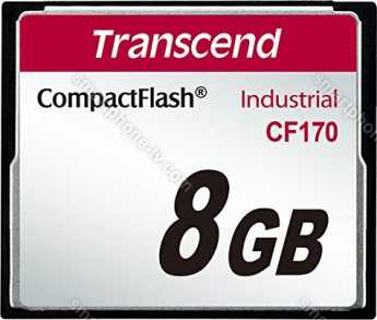 Transcend Industrial 170x R90/W60 CompactFlash Card 8GB
