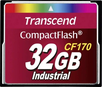Transcend Industrial 170x R90/W60 CompactFlash Card 32GB