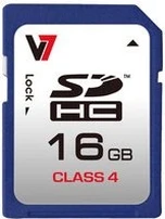 V7 SDHC 16GB Kit, Class 4