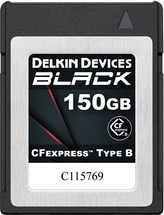 Delkin Black R1725/W1240 CFexpress 2.0 Type B 150GB