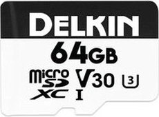 Delkin Hyperspeed R100/W80 microSDXC 64GB, UHS-I U3, Class 10