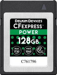 Delkin Power R1730/W1540 CFexpress 2.0 Type B 128GB