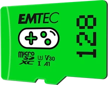 Emtec GAMING R100/W50 microSDXC 128GB, UHS-I U3, A1, Class 10