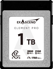 Exascend Element Pro R3500/W3100 CFexpress 4.0 Type B 1TB