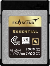 Exascend Essential R1800/W1400 CFexpress 2.0 Type B 128GB