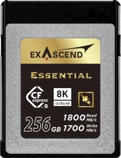Exascend Essential R1800/W1700 CFexpress 2.0 Type B 256GB